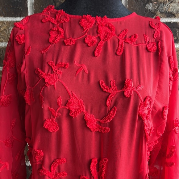 Anthropologie MARE MARE Amal Textured Mini Dress - Picture 2 of 12